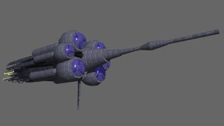 統合宇宙軍巨大可粒子砲 ジュブナイル砲